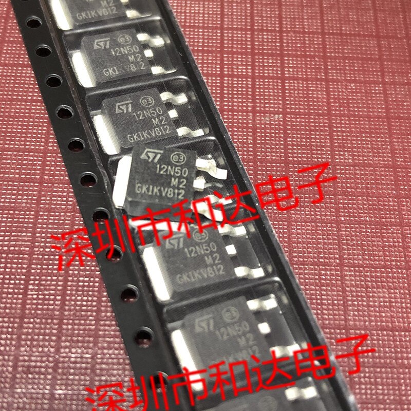10pcs  ο 12N50M2 STD12N50M2 TO-252 500V 10A